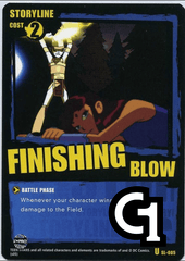 Finishing Blow - Unlimited - Foil